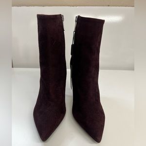 Ma&Lo Plum Stiletto Booties NWT